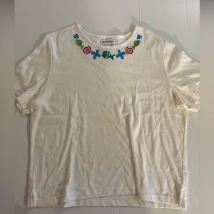 Breckenridge size xl white shirt